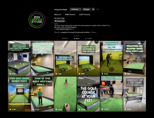 Zen’s moving floors for golf are #1 most-viewed on global social media