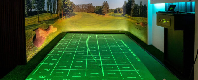 Post-putt results on Zen Green Stage from Quintic Overhead Putt Tracker