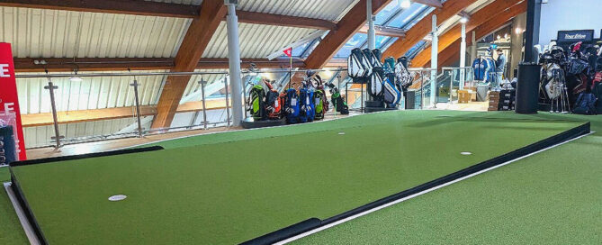 The Zen Green Stage at American Golf Trafford Centre