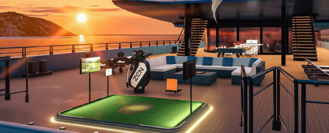 Zen Swing Stage with the STABLE system and Trackman 4.