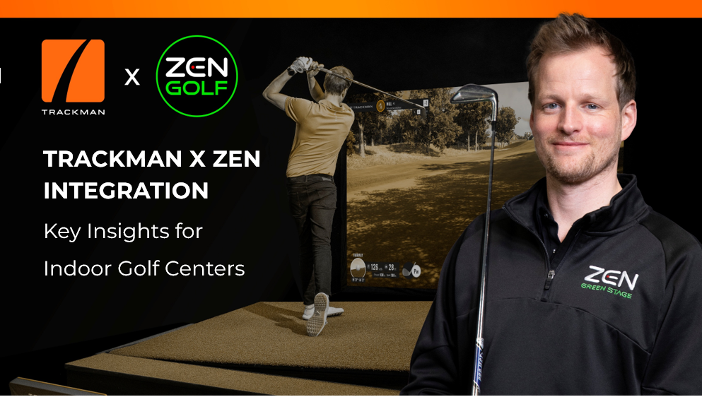 Trackman x Zen Integration Indoor Golf Centers