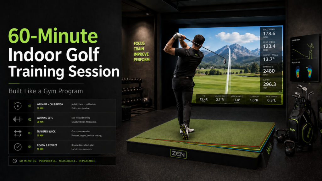 60-min Indoor Golf Training Session