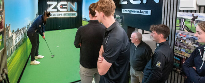 Historic Putts on a Zen Green Stage