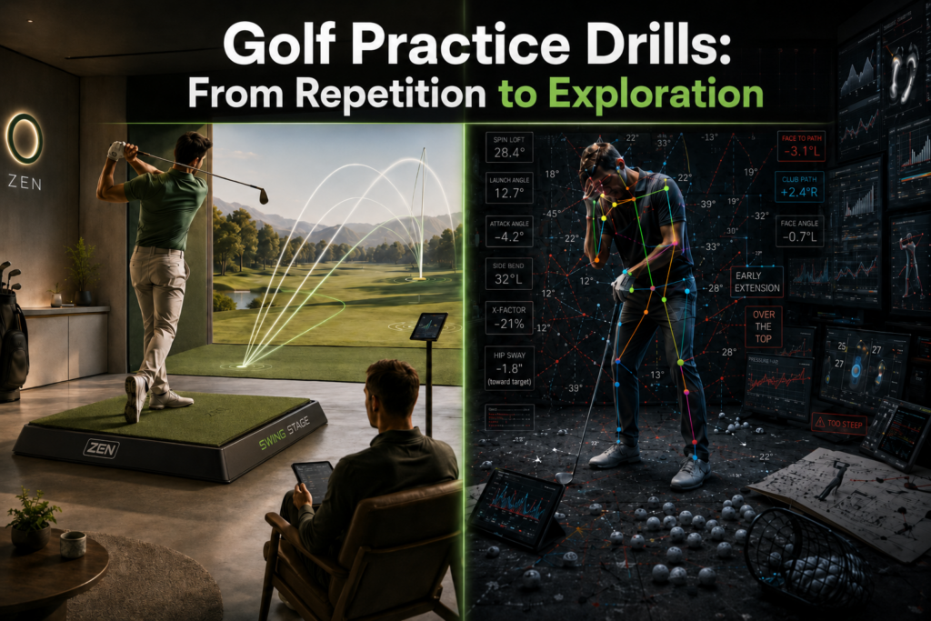Golf Practice Drills – From Repetition to Exploration