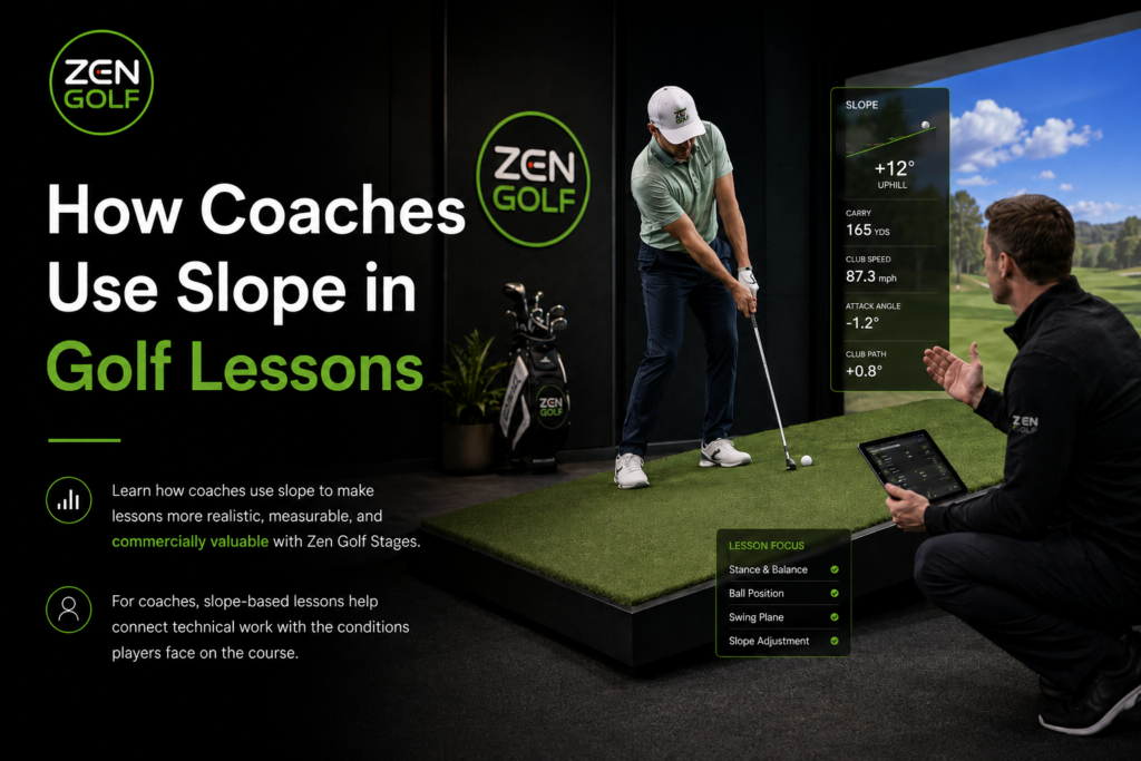 How Coaches Use Slope in Golf Lessons