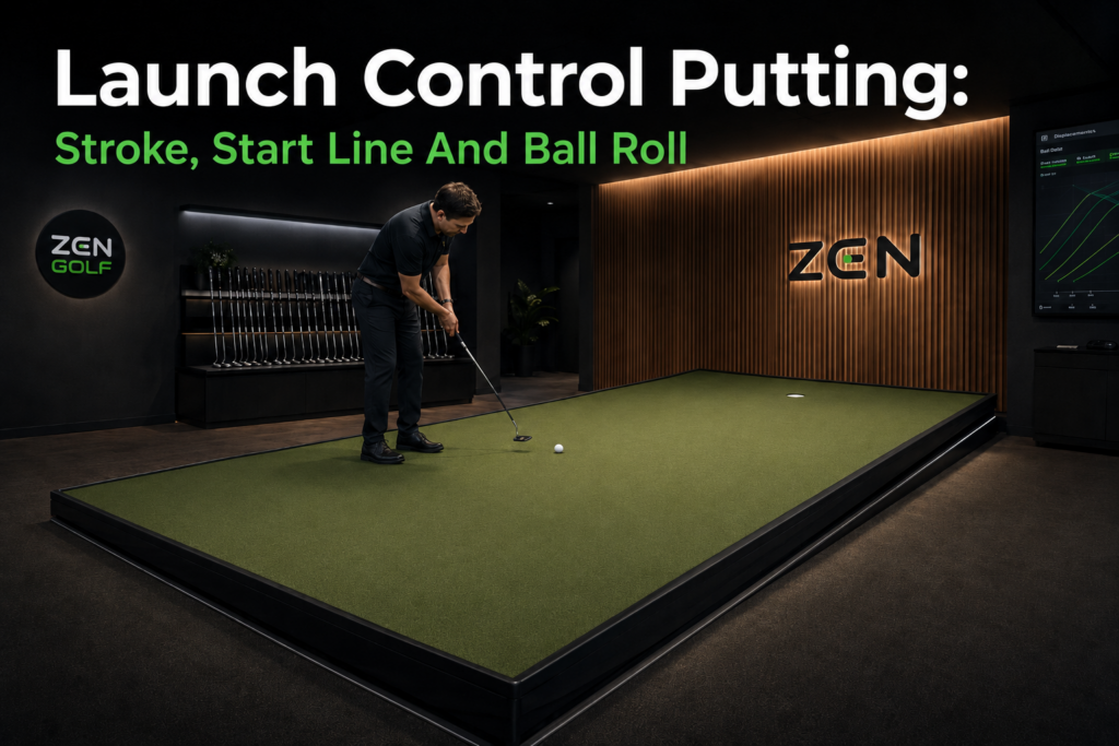 Launch Control Putting Stroke, Start Line And Ball Roll